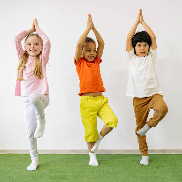 Kids School Holiday Yoga Program